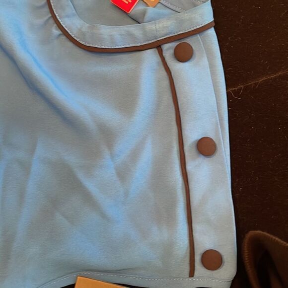 Vince Camuto royal blue black design Small - Picture 8 of 8